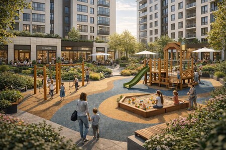 Продаж однокімнатної квартири з терасою від забудовника