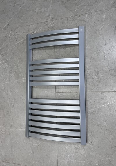 Дизайнерська рушникосушка Terma DEXTER Silver Mat 860x500mm