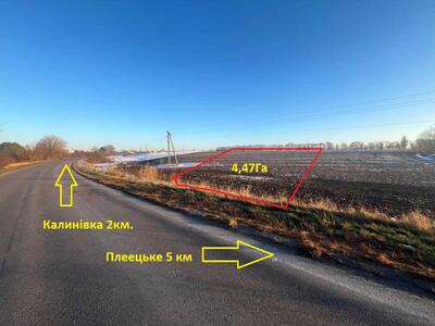 Продам землю сельскохозяйственного назначения Фастовский, Даниловка, Центральна