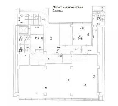 Здам довгостроково приміщення вільного призначення Київ, Голосіївський, Велика Васильківська вул.
