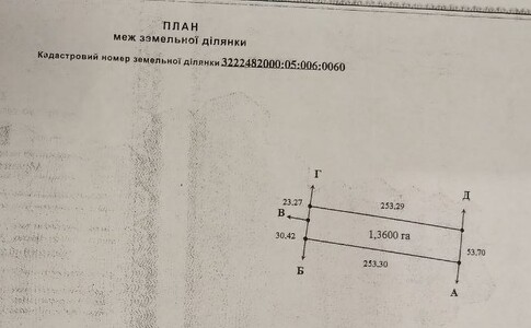 Продам участок в пригороде Киева