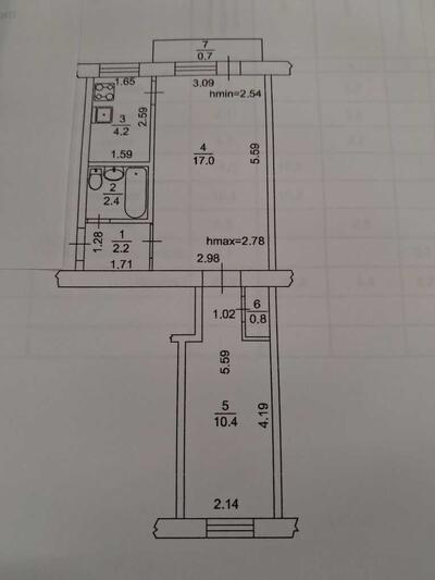 Продам 2-к квартиру Київ, Голосіївський, Бурмистенка вул., 13
