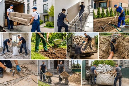 Різноробочі, Вантажники, Підсобники, Землекопи (Київ та область)