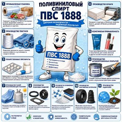 ПВС Полівініловий спирт 18-88