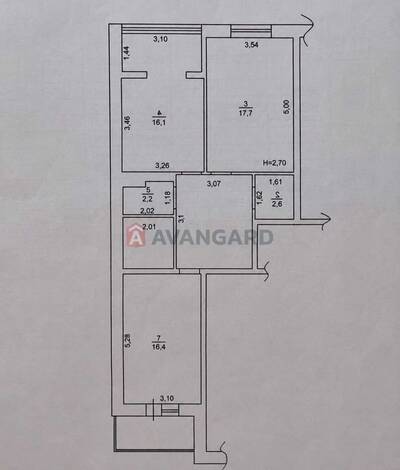 Продам 2-к квартиру Бучанський, Крюківщина, Відродження, 1