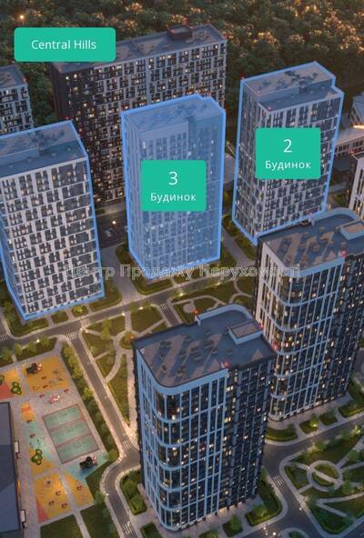 Продаж квартири в ЖК Central Hills, Київ