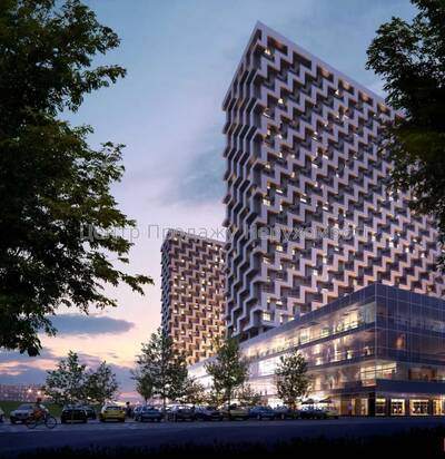 Продаж 1-кімн. квартири 44 м² в ЖК Boston Creative House, Київ, 16/24 пов.