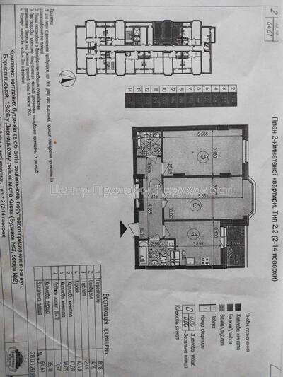 Продаж 2-кімнатної квартири в ЖК Чарівне Місто, 65 м², 12/27 пов.