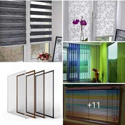 Жалюзі, ролети, рулонні штори, день/ніч, москітні сітки
