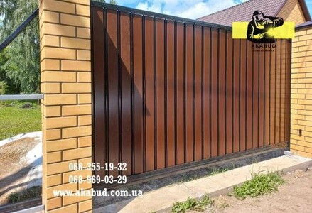 Распашные ворота, откатные ворота, навес, калитка, МАФ