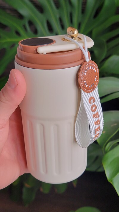 Термочашка з датчиком температури COFFEE 450 мл