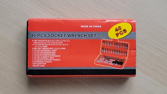 Набір інструментів - 46 предметів