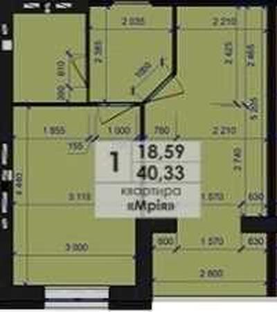 Квартира в житловому комплексі «Петровський квартал»