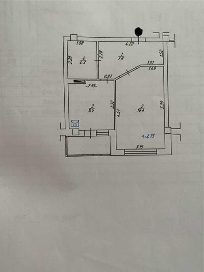 Однокімнатна квартира в новобудові