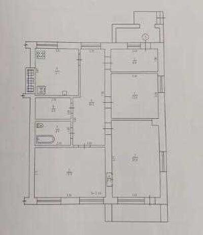 Трикімнатна квартира в районі Климівки!