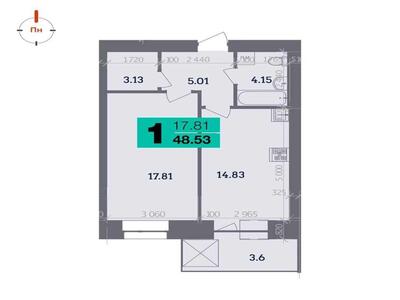 Однокімнатна квартира в ЖК &laquo;Стандарт&raquo; &#150; комфорт і вигідна інвестиція!