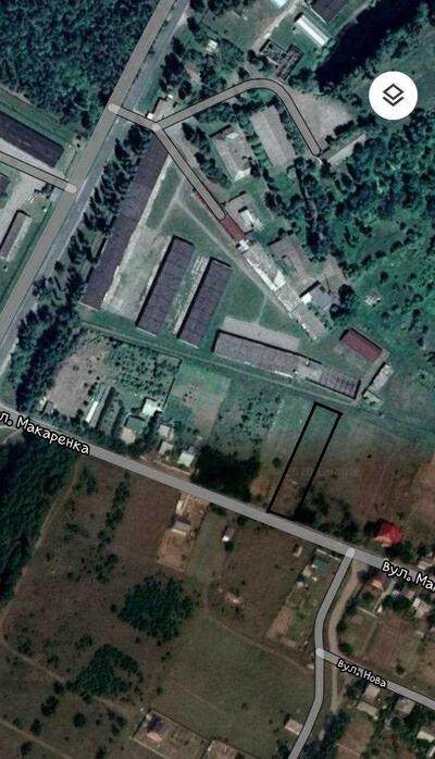 Земельна ділянка на вїзді в Терентіївку!