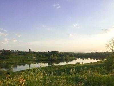 Ділянка на Рибцях з чудовим краєвидом!