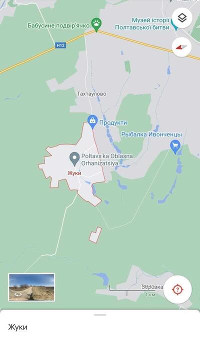 У продажу ділянка в Жуках