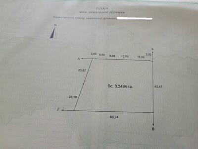 Ділянка під забудову в Мильцях