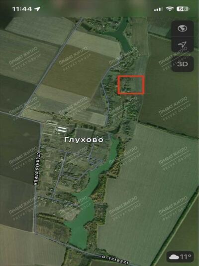 Ділянка під забудову за містом.