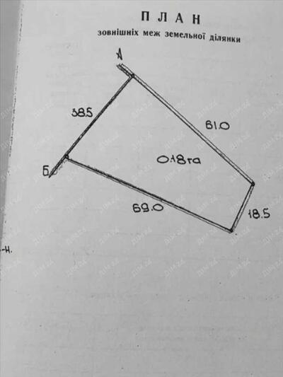 Земельна ділянка в Жуках