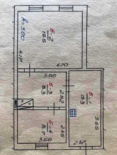 Частина будинку, але з великою площею.