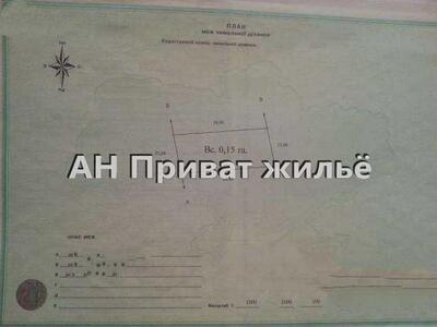 Рівна ділянка під будівництво в Супрунівці