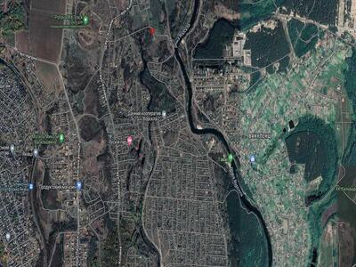 Приватизована земельна ділянка на березі Ворскли