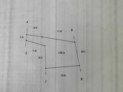 Продается участок под застройку
