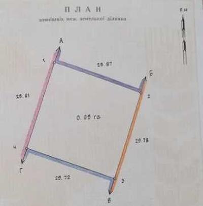 Земельна ділянка в Жуках