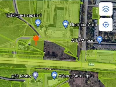 Земельна ділянка біля  METRO