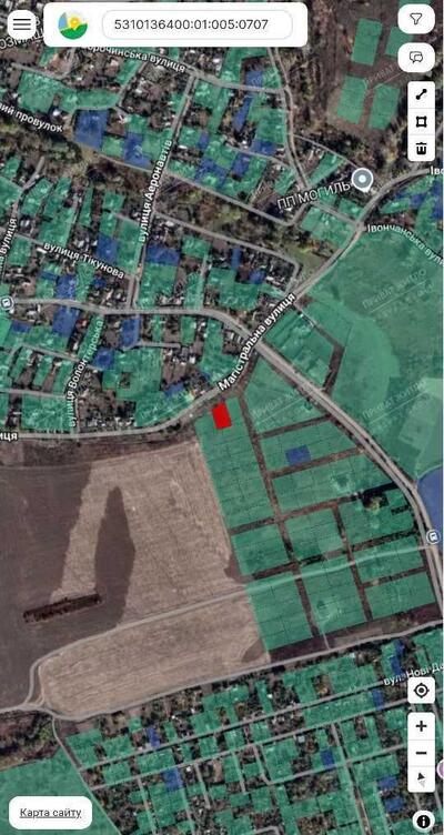 Земельна ділянка під забудову, Івонченці