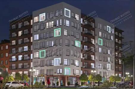 Трикімнатна квартира в новобудові в центрі міста!