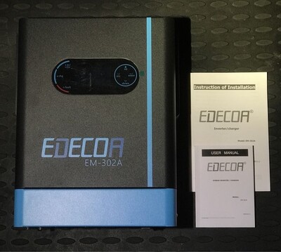 Дбж, безперебійник гібридний інвертор, инвертор edecoa EM 302 A