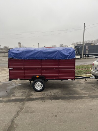 Усиленный прицеп Днепр 2500/1500/500,есть другие размеры.