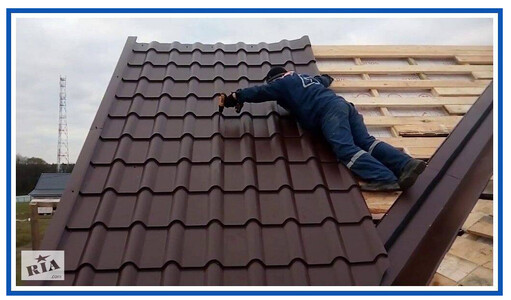 Дах Металочерепиця Монтаж