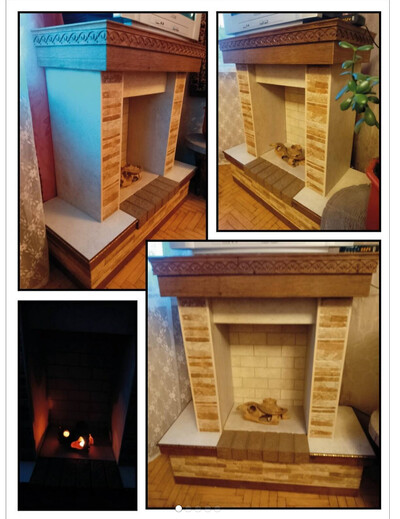 Тумба-камін, фальшкамін, камін