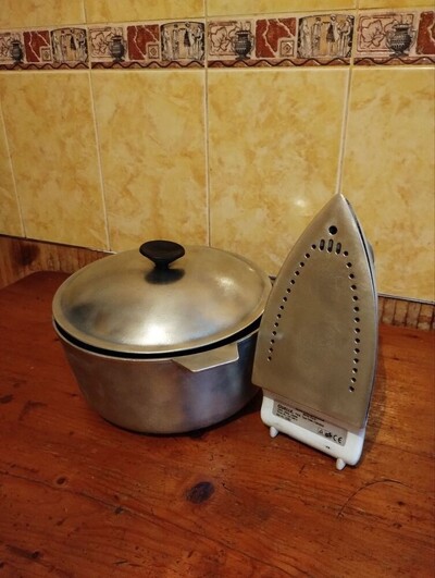 Піскоструменева чистка предметів побуту, полірування