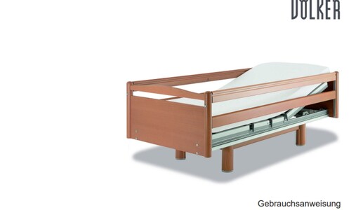 Функціональне ліжко з електрокеруванням Volker PFLEGEBETT 2080 S