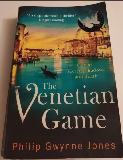 Книга англійською «The Venetian Game» Phillip Gwynne!