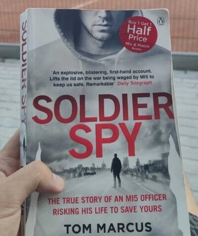 Soldier Spy by Tom Marcus детектив англійською мовою!