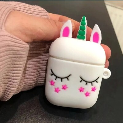 Чудовий кейсик, чохол Airpods 2 із єдинорогом!
