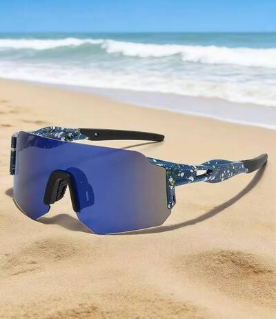 Стильні спортивні велоокуляри маска (стиль Y2K/Oakley) в ідеальному стані!