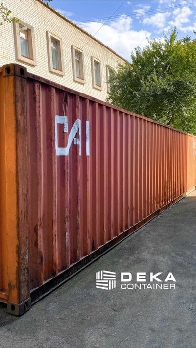 40 футові морські КОНТЕЙНЕРИ в НАЯВНОСТІ 40ф High Cube