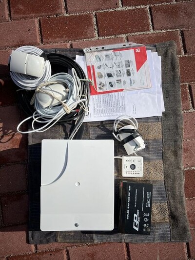 Комплект обладнення для охоронної системи-мережева та відеоспостереження