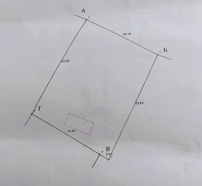 Пропонується до продажу земельна ділянка площею 8.7 соток