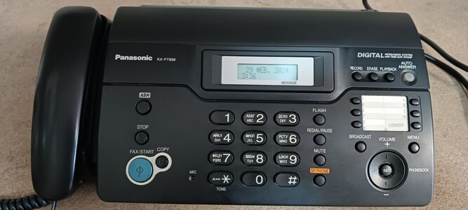 Факс Panasonic KX-FT938UA