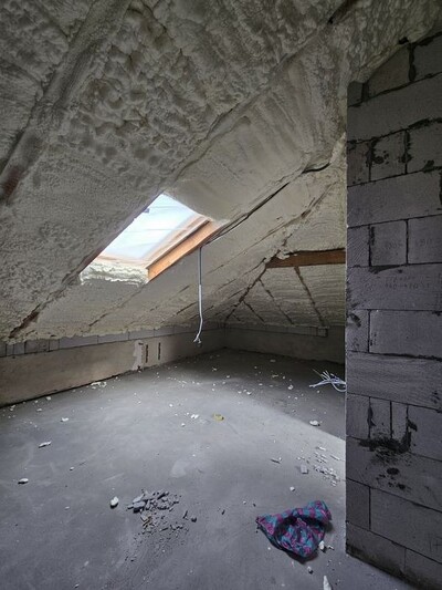 Утеплення Пінополіуретаном, Піною, ППУ, дахів, перекриття, ангарів, каркасни