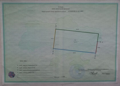 Земельний пай продаж землі оренда ділянка для введення господарства